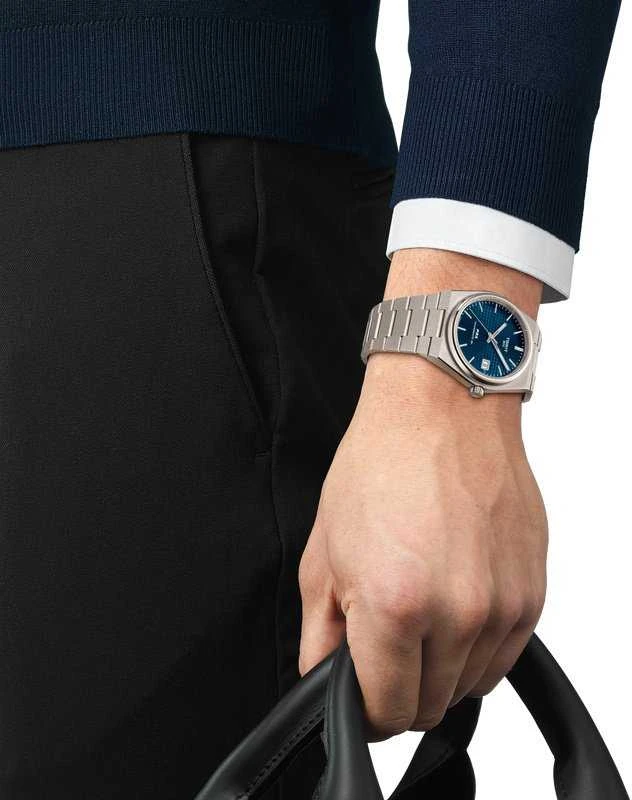Laikrodis Tissot PRX Powermatic 80 Titanium 38mm T137.807.44.041.00