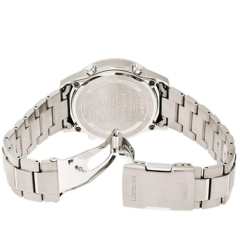 Laikrodis Casio WAVECEPTOR saulės energija varomas radijo bangomis valdomas LCW-M170TD-2AER
