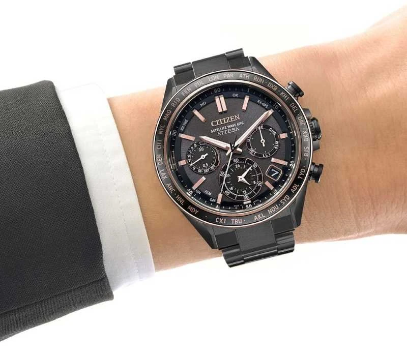Laikrodis Citizen ATTESA SATELLITE WAVE GPS CC4074-61W Limited Edition