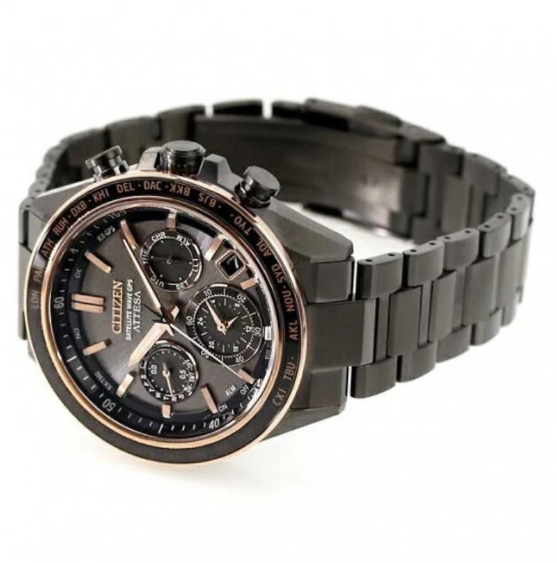 Laikrodis Citizen ATTESA SATELLITE WAVE GPS CC4074-61W Limited Edition
