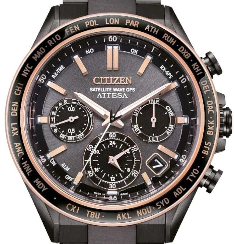 Laikrodis Citizen ATTESA SATELLITE WAVE GPS CC4074-61W Limited Edition