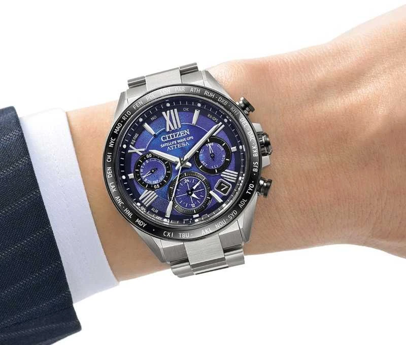 Laikrodis Citizen ATTESA SATELLITE WAVE GPS CC4075-50L