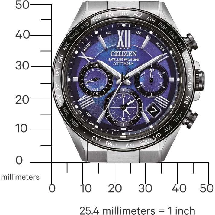 Laikrodis Citizen ATTESA SATELLITE WAVE GPS CC4075-50L