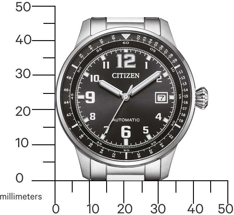 Laikrodis Citizen Urban Military Automatic NJ0190-51E