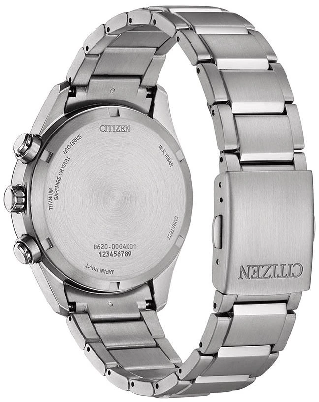 Laikrodis Citizen Eco-Drive Chrono Super Titanium CA4750-51A