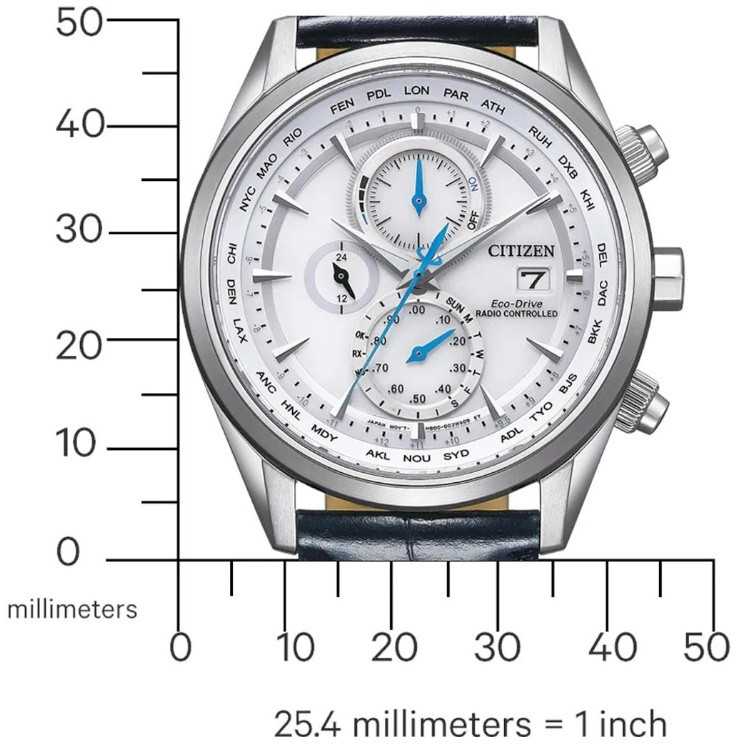 Laikrodis „Citizen Eco-Drive“ radijo bangomis valdomas AT8260-18A