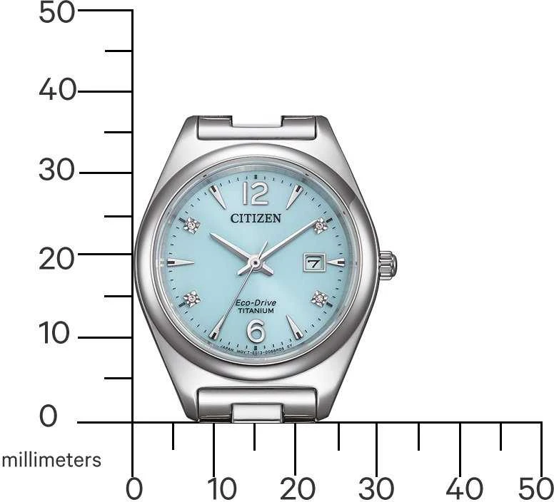 Laikrodis Citizen Eco-Drive Super Titanium EW2601-81M