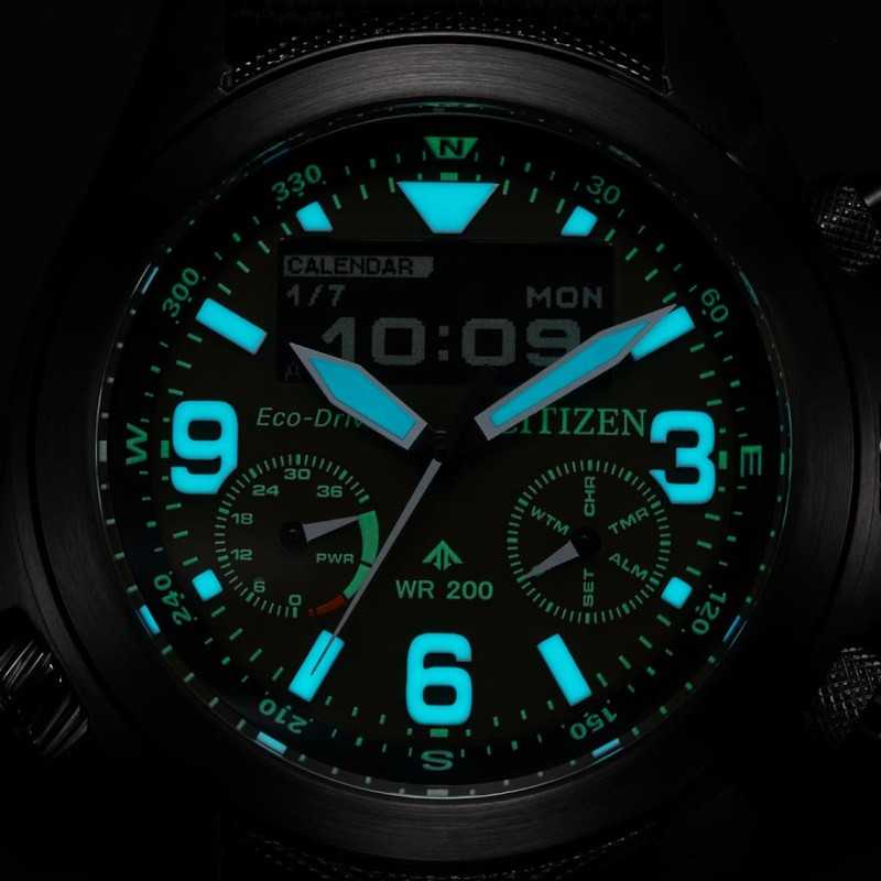 Laikrodis Citizen Promaster Land Eco-Drive JV1007-07E