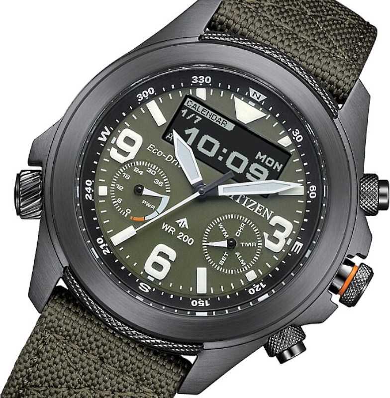 Laikrodis Citizen Promaster Land Eco-Drive JV1005-02W