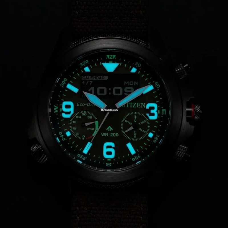 Laikrodis Citizen Promaster Land Eco-Drive JV1005-02W