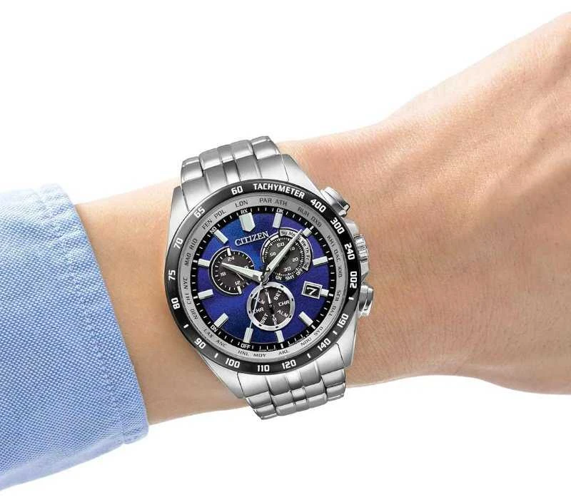 Laikrodis Citizen PROMASTER SKY Eco-Drive radijo bangomis valdomas CB5874-81L