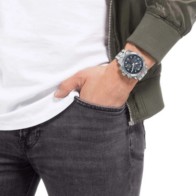 Laikrodis „Citizen PROMASTER SKY Eco-Drive“ radijo bangomis valdomas JY8100-80L