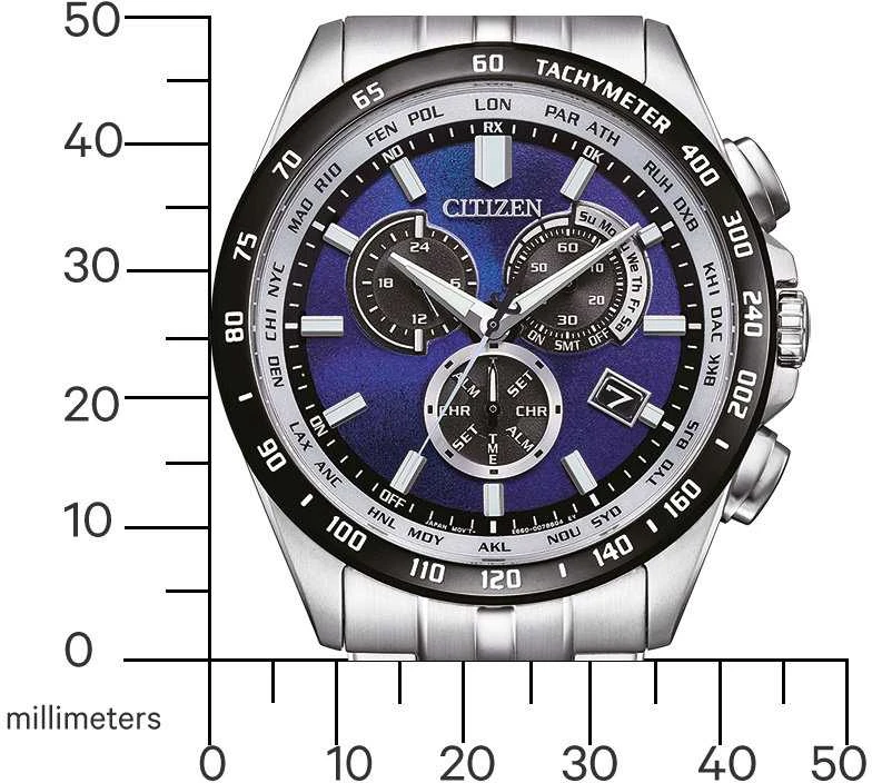 Laikrodis Citizen PROMASTER SKY Eco-Drive radijo bangomis valdomas CB5874-81L