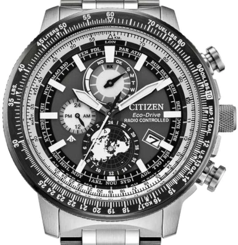 Laikrodis Citizen Promaster Sky Eco-Drive Direct Flight Atomic Radio BY3006-53H