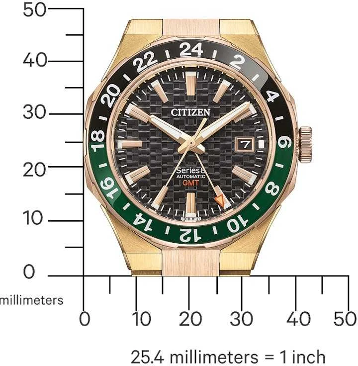Laikrodis Citizen Series 8 GMT Automatic NB6033-51E