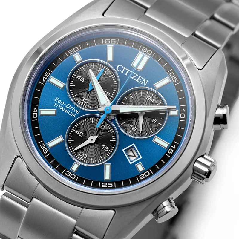 Laikrodis Citizen Super Titanium Chronograph AT2590-59L