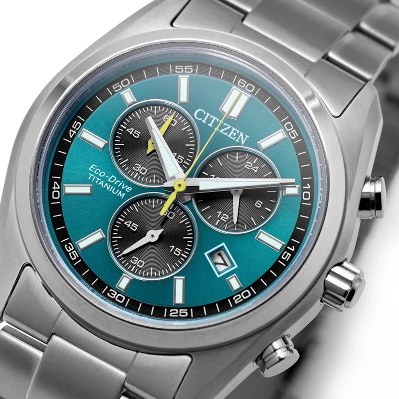 Laikrodis Citizen Super Titanium Chronograph AT2590-59X