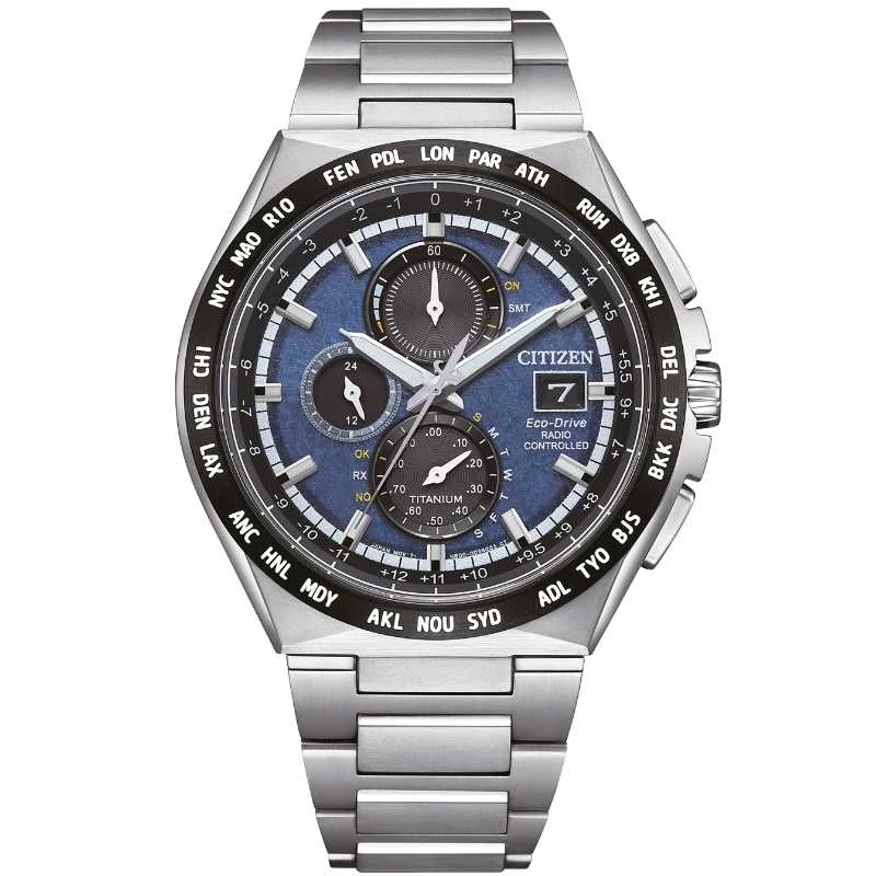 Laikrodis Citizen Super Titanium Eco Drive radio-controlled AT8238-84L