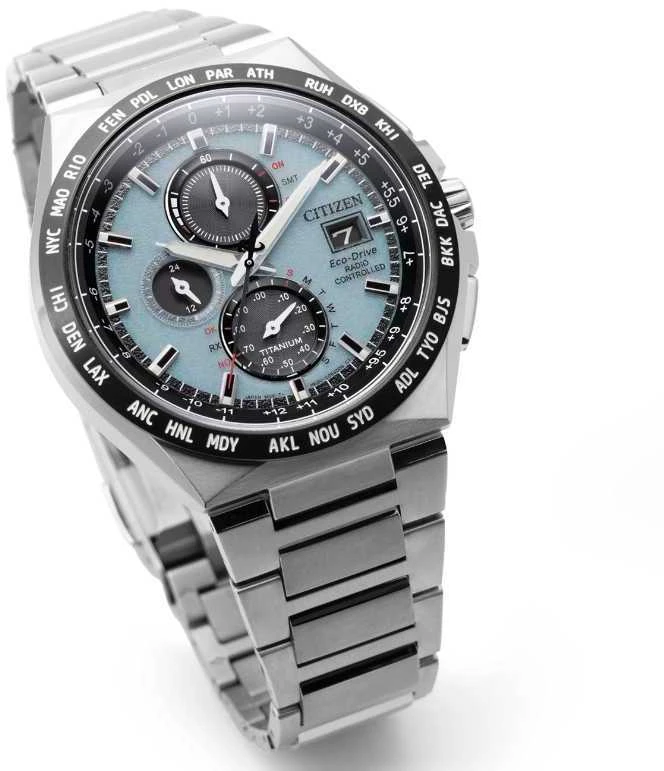 Laikrodis Citizen Super Titanium Eco Drive radio-controlled AT8238-84M
