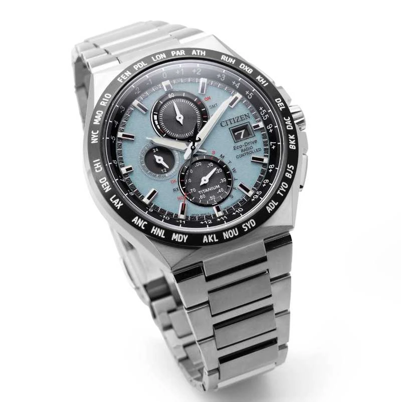Laikrodis Citizen Super Titanium Eco Drive radio-controlled AT8238-84M