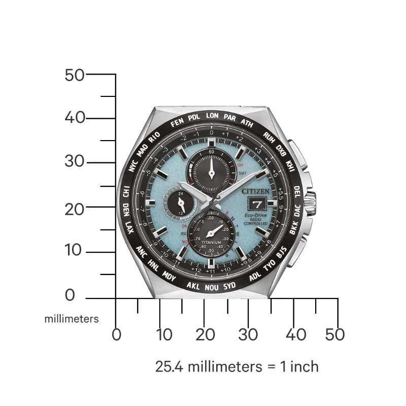 Laikrodis Citizen Super Titanium Eco Drive radio-controlled AT8238-84M