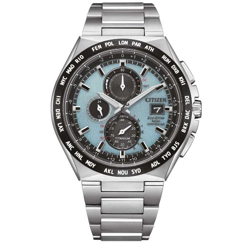 Laikrodis Citizen Super Titanium Eco Drive radio-controlled AT8238-84M