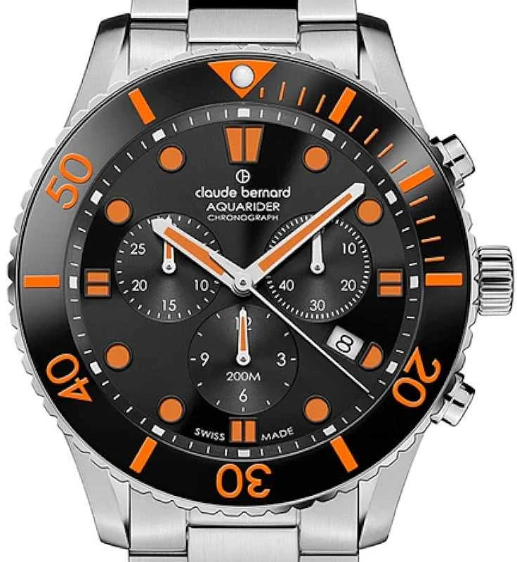Laikrodis Claude Bernard Aquarider Chronograph 10252 3NOM NNO