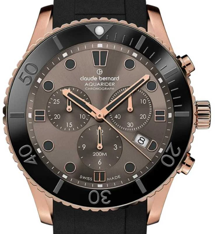 Laikrodis Claude Bernard Aquarider Chronograph 10252 37RNGCA GRN