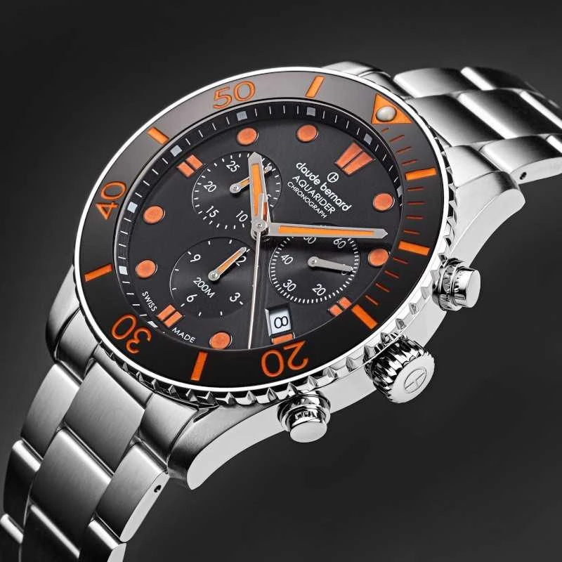 Laikrodis Claude Bernard Aquarider Chronograph 10252 3NOM NNO