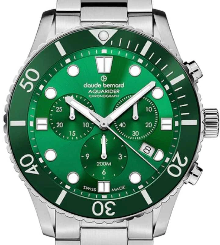 Laikrodis Claude Bernard Aquarider Chronograph 10252 3VBM VIB