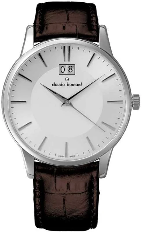 Laikrodis Claude Bernard Classic Big Date 63003 3 AIN