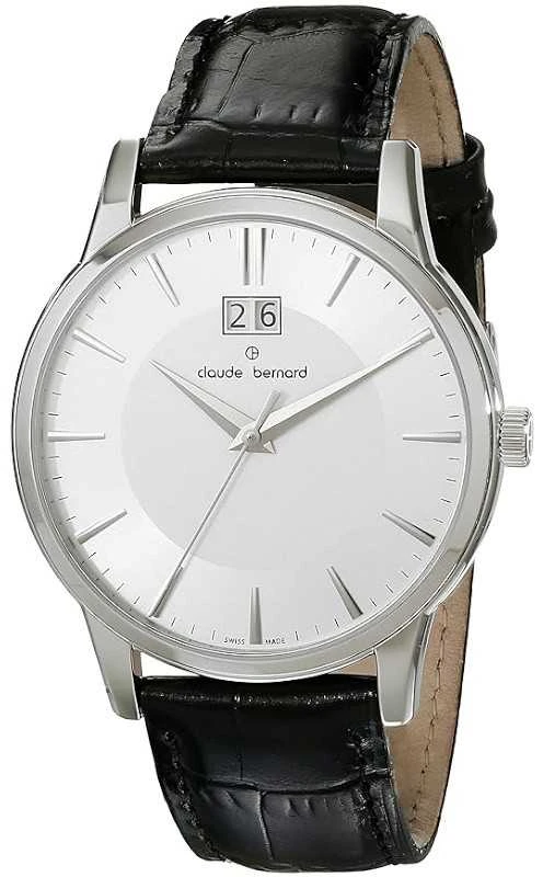 Laikrodis Claude Bernard Classic Big Date 63003 3 AIN