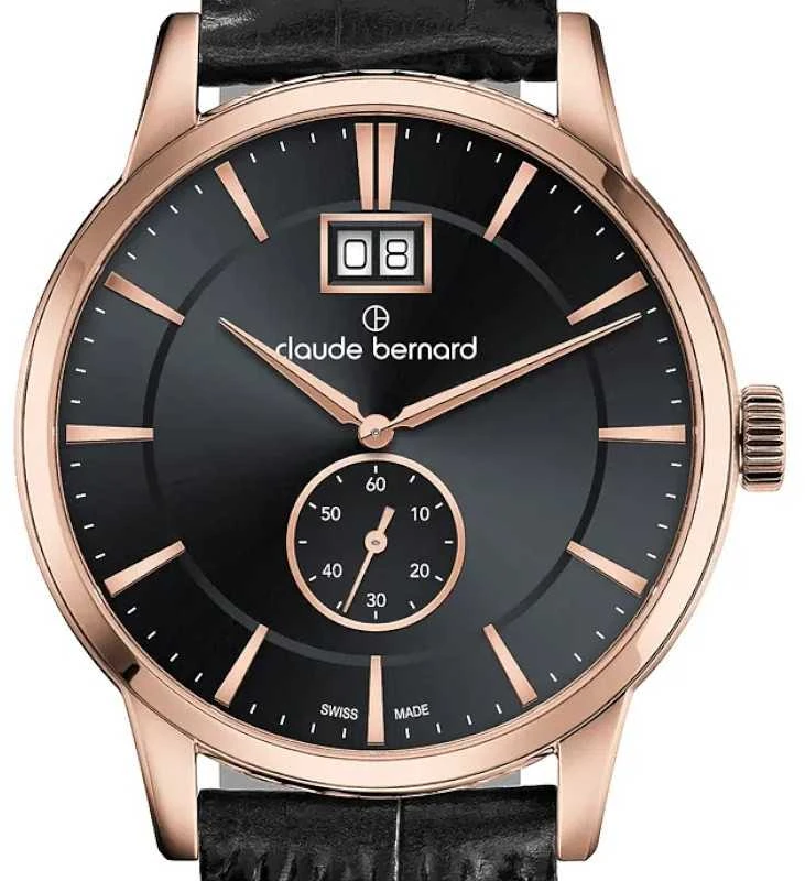 Laikrodis Claude Bernard Classic Big Date Small Second 64005 37R NIR3