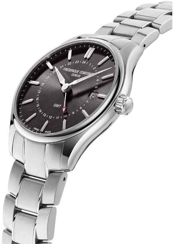 Laikrodis Frederique Constant Classics Quartz GMT FC-252DGS5B6B