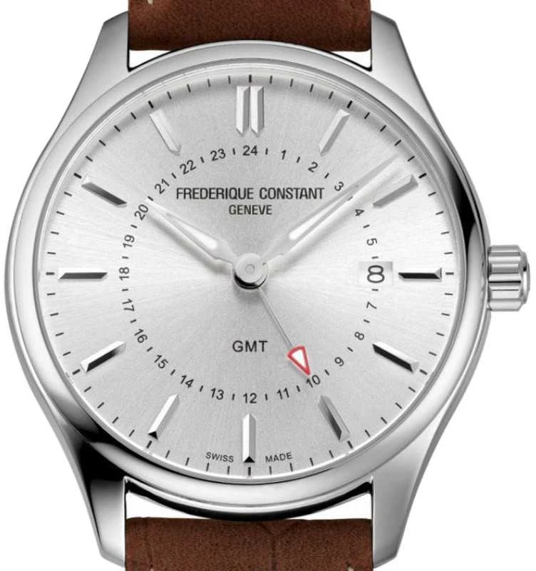 Laikrodis Frederique Constant Classics Quartz GMT FC-252SS5B6