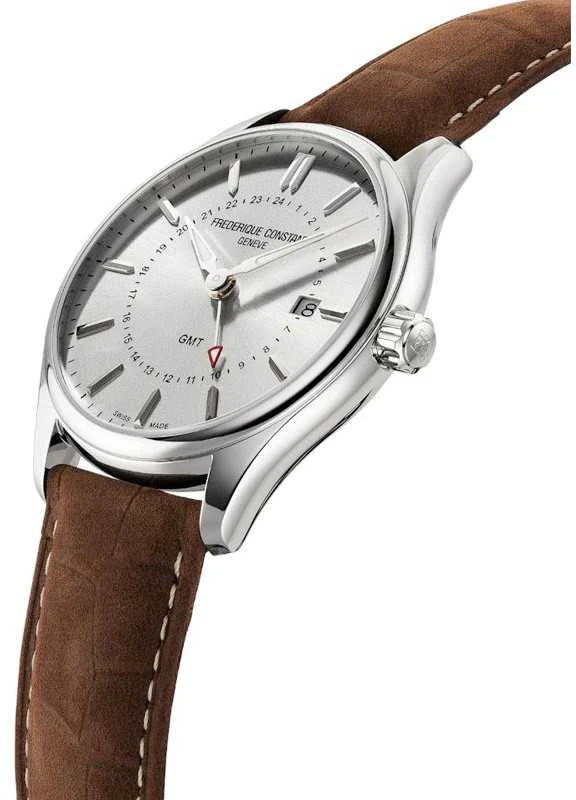 Laikrodis Frederique Constant Classics Quartz GMT FC-252SS5B6