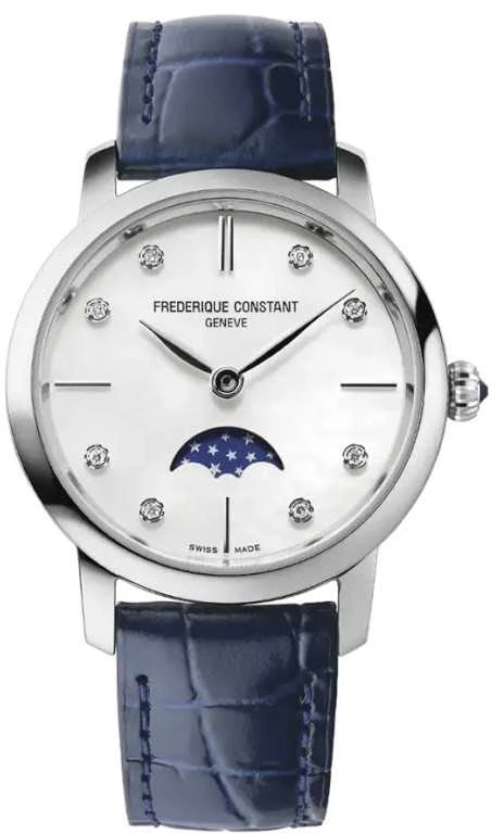 Laikrodis Frederique Constant Slimline Moonphase FC-206MPWD1S6
