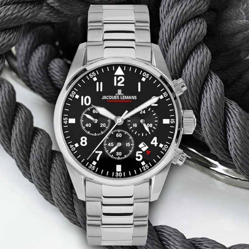 Laikrodis Jacques Lemans Chronograph 42-2C