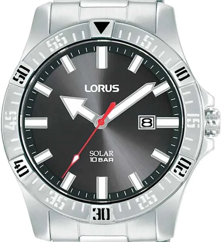 Laikrodis LORUS RX377AX-9 solar
