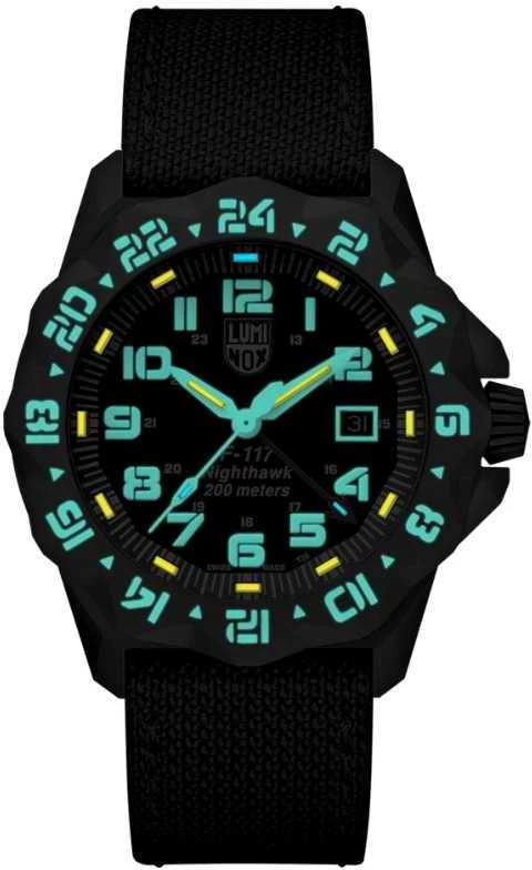 Laikrodis Luminox F-117 Nighthawk Pilot GMT XA.6421