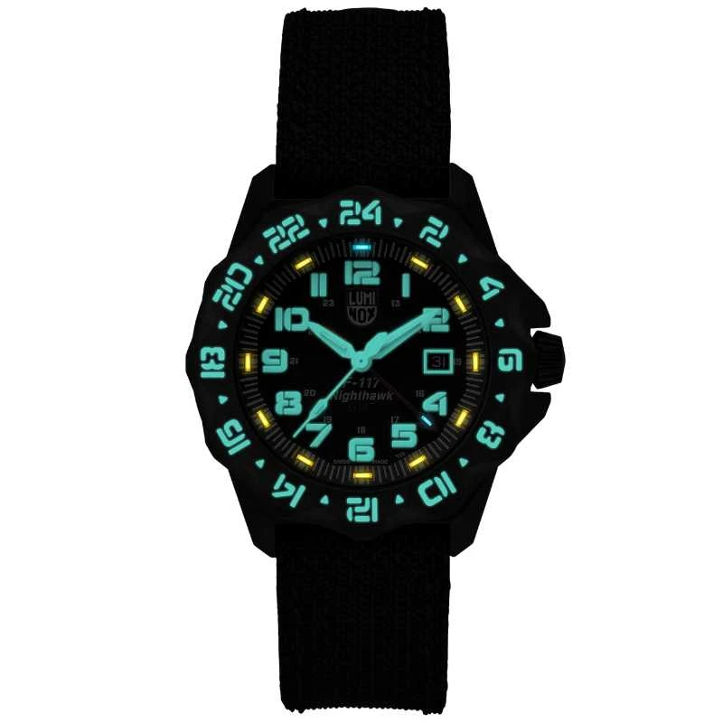 Laikrodis Luminox F-117 Nighthawk Pilot GMT XA.6441