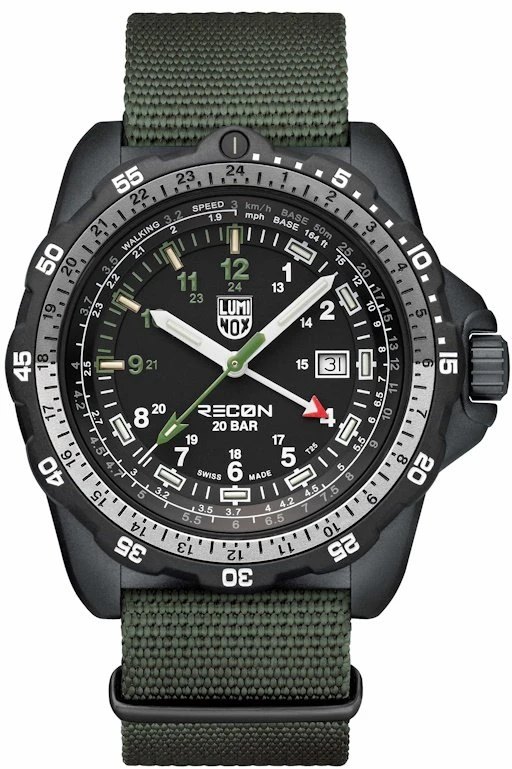 Laikrodis Luminox Land Recon Nav Spec XL.8837.SET (+ spare strap)