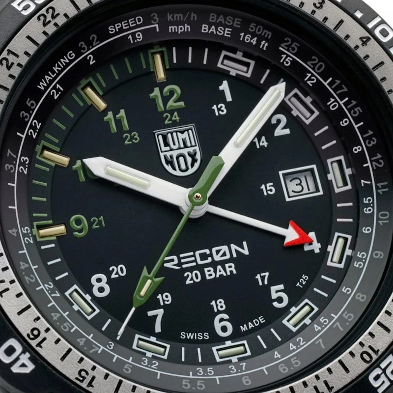 Laikrodis Luminox Land Recon Nav Spec XL.8837.SET (+ spare strap)