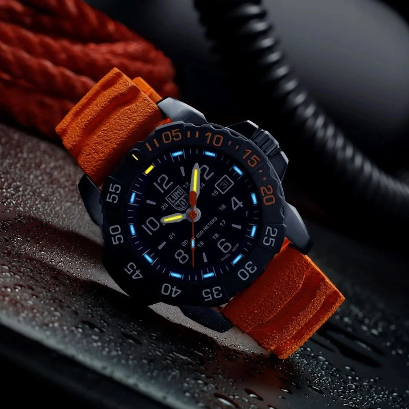 Laikrodis Luminox Navy SEAL Foundation Back To The Mėlyna XS.3253.CBNSF.SET