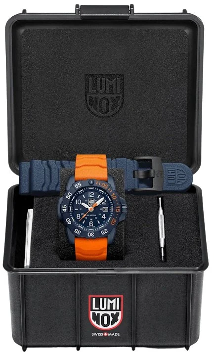 Laikrodis Luminox Navy SEAL Foundation Back To The Mėlyna XS.3253.CBNSF.SET