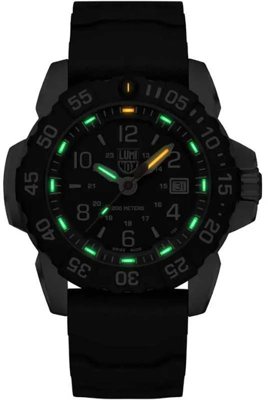 Laikrodis „Luminox Navy SEAL“ karinis nardymo kaklo papuošalas XS.3251.CB