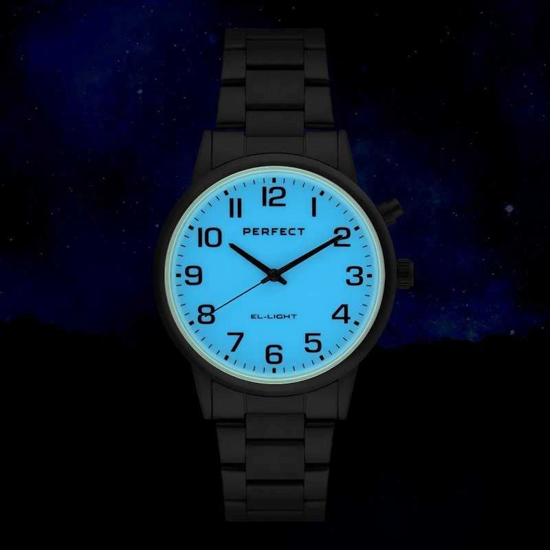 Laikrodis PERFECT ILLUMINATOR EL001M-01
