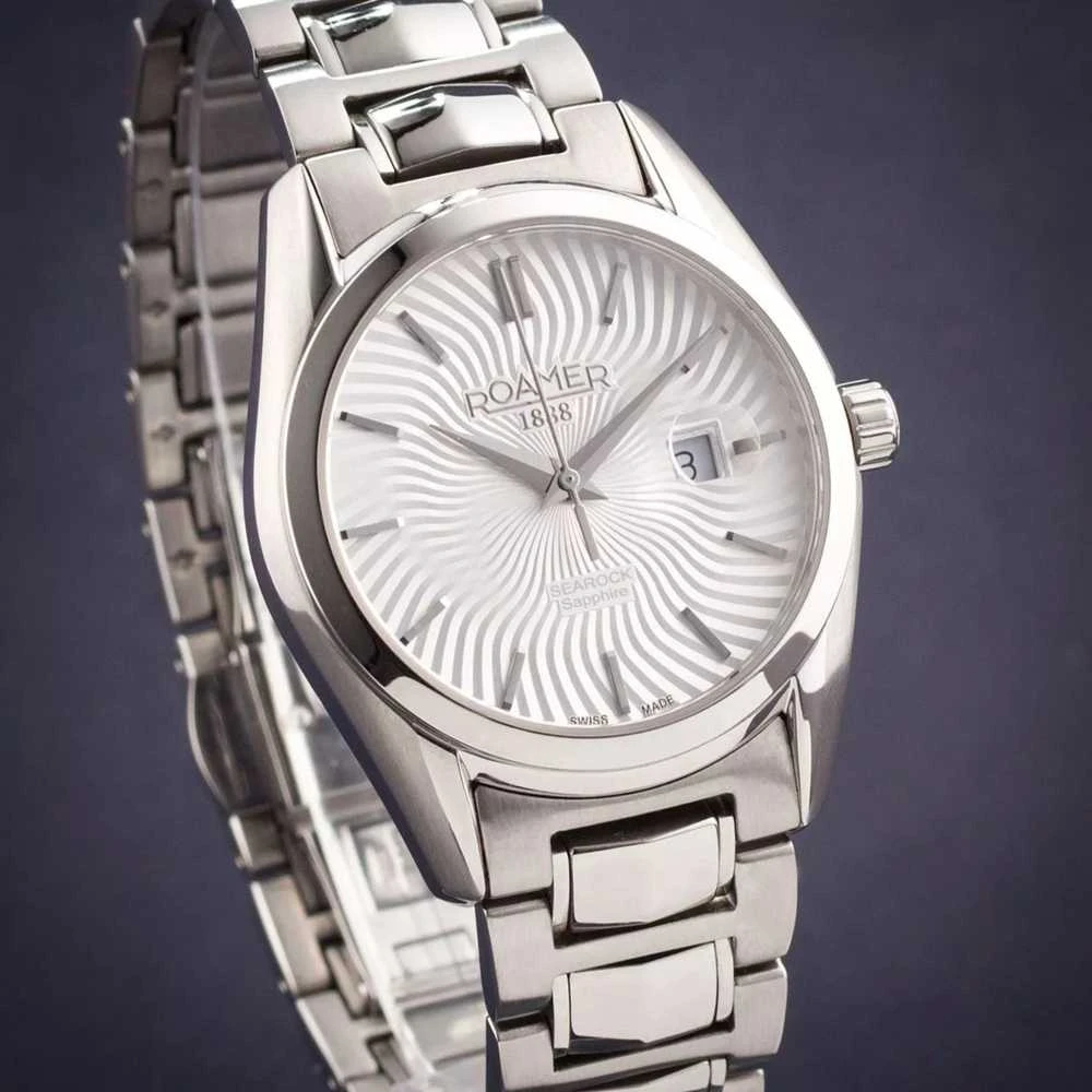 Laikrodis Roamer Searock Ladies Crystal 203844 41 15 20