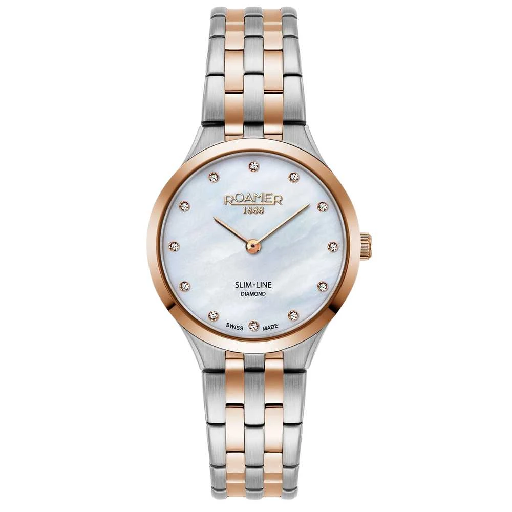 Laikrodis Roamer Slim-line Diamonds 512847 49 89 20
