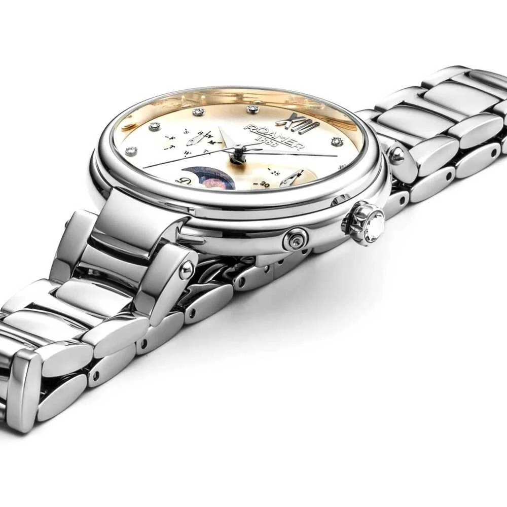 Laikrodis Roamer Dreamline Moonphase 858801 41 19 50